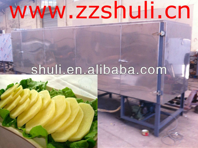 Mesh belt dryer for food made of stainless steel