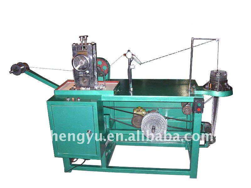 MESH SCOURER MAKING MACHINE