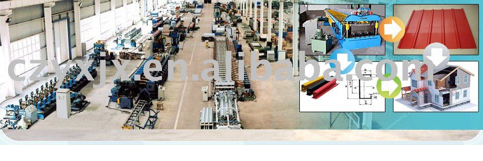 Metal deck roll forming machine