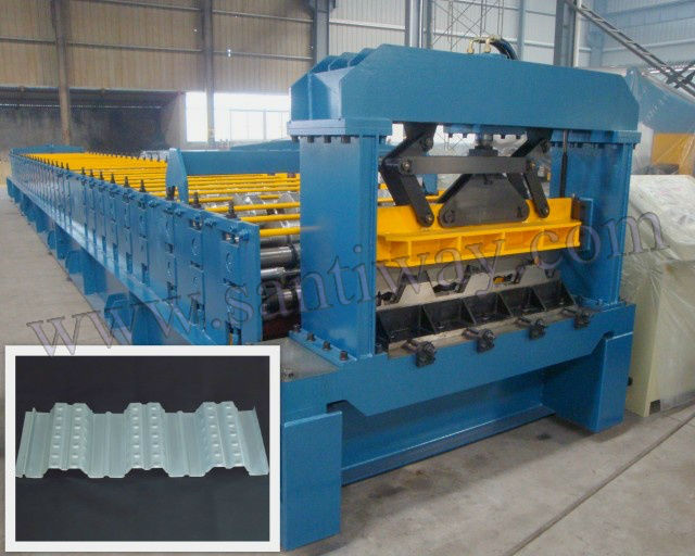 metal decking sheet roll forming machine