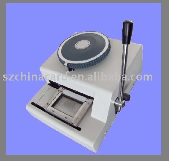 metal dog tag embossing machine