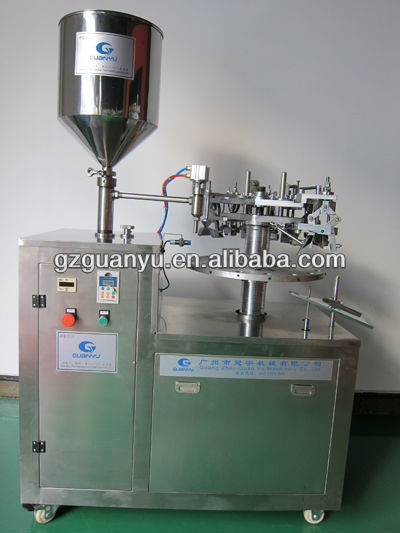 Metal hose sealing and filling machine