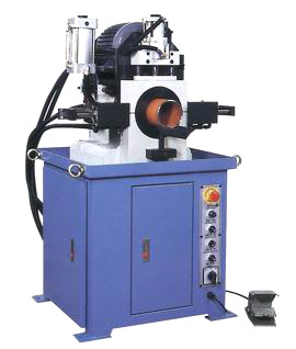 Metal pipe and bar chamfering machine