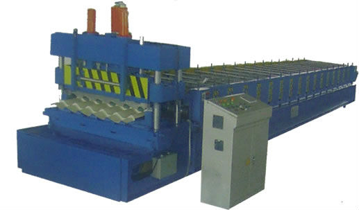 metal roof panel roll forming machine