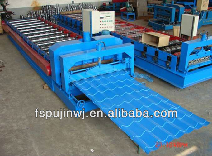 metal roof roll forming machine