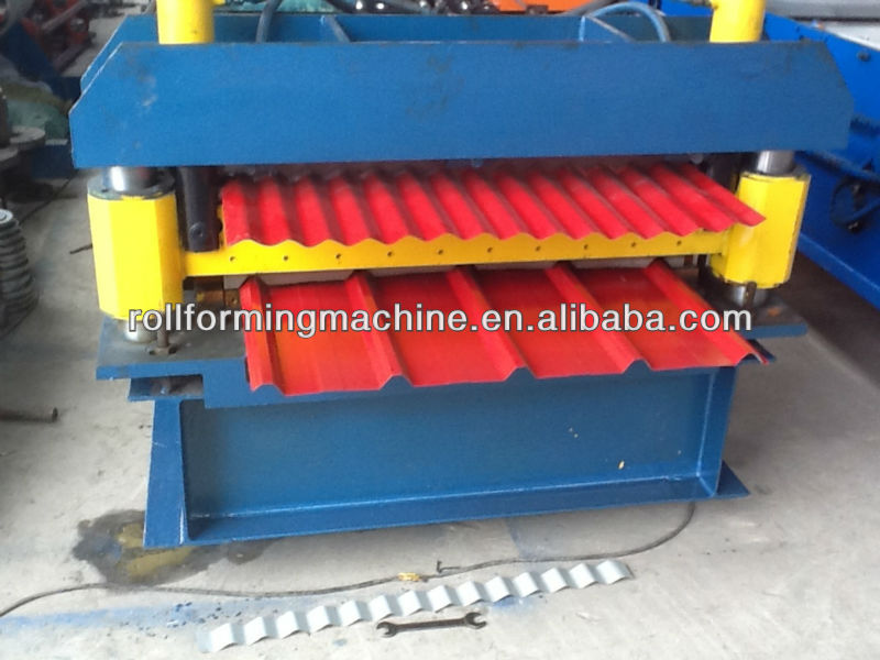 Metal Roof Tile Double Deck Roll Forming Machine