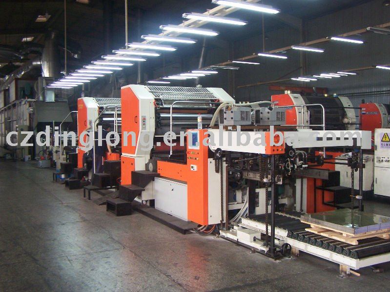 metal sheet printing machine