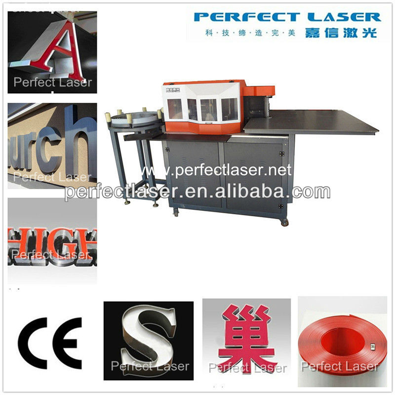 Metal sheet/ Stainless steel/ galvanized/ Aluminum Coil LED Letter signs Profile Auto CNC channel letter bending machine price