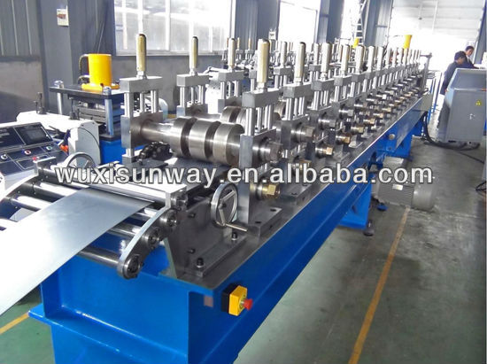 metal stud and track roll forming machine