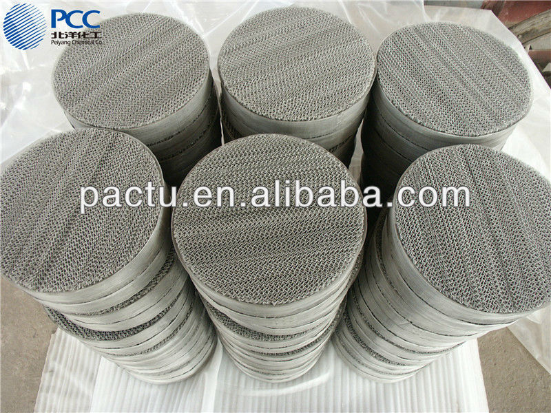 metal wire gauze structure packing