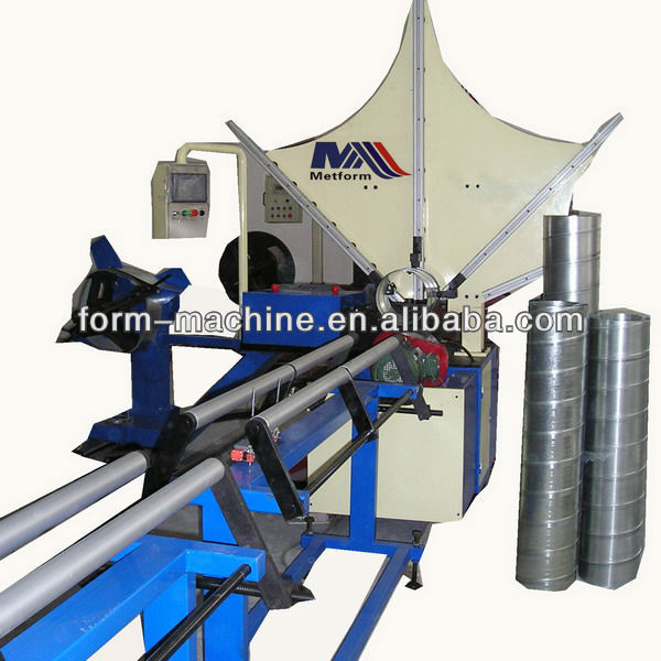 Metform Spiral ventilation tube Former air duct forming machine