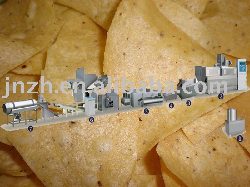 mexican tortilla chips machine