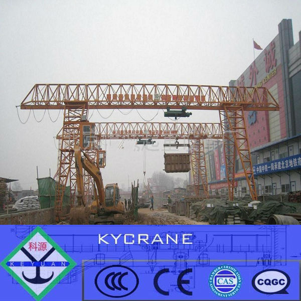 MH Model Truss structure portal gantry Crane 16ton