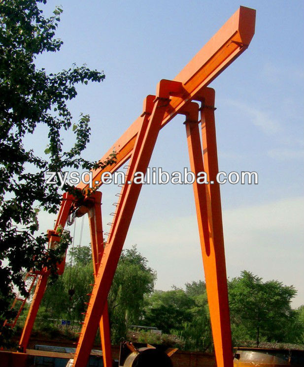 MH type single girder gantry cranes