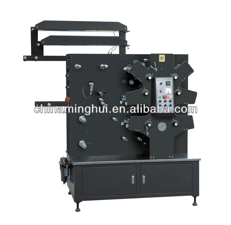 MHR-42B high speed flexo label printing machine (4c+2c)