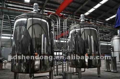 Micro Beer Brewery Equipment 1000L With CE Certificate