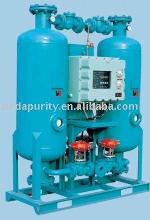 micro thermal regeneration compressed air dryer