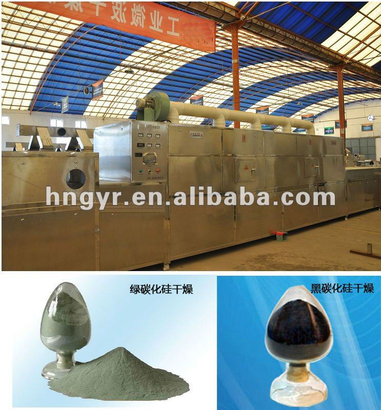 Microwave drying equipment for calcium silicate