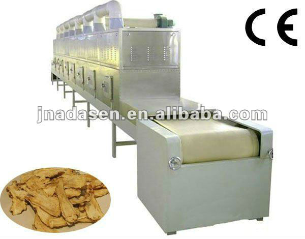 Microwave heating spice dryer machinery