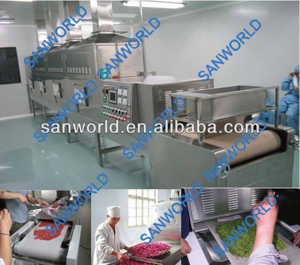 Microwave herb drying machine, Microwave Drying Machine