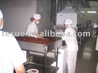 Microwave sterilization machine drying of beef-TSSML000587