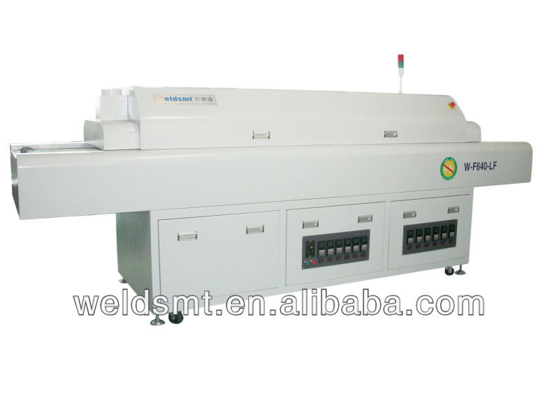 Middle bottom control reflow oven soldering machine