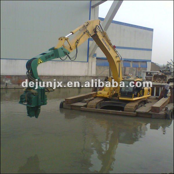 MIL3500-HP hydraulic pile driver For Excavator