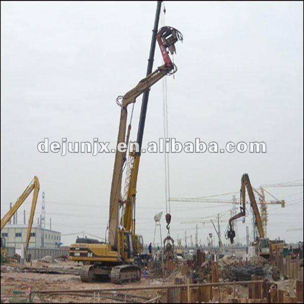 MIL45-HF Sheet Pile hammer manufautures For Excavator