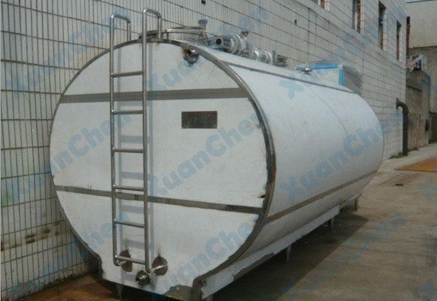 Milk cooling tank