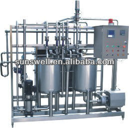 Milk pasteurization equipment