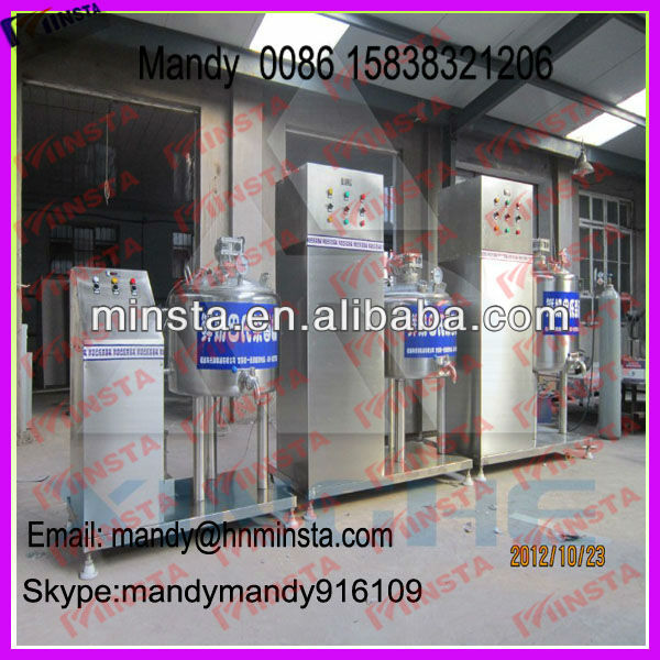 milk pasteurization equipmet juice small pasteurizer, HTST pasteurizer tank and whole line. SUS304 material. Best price for you.