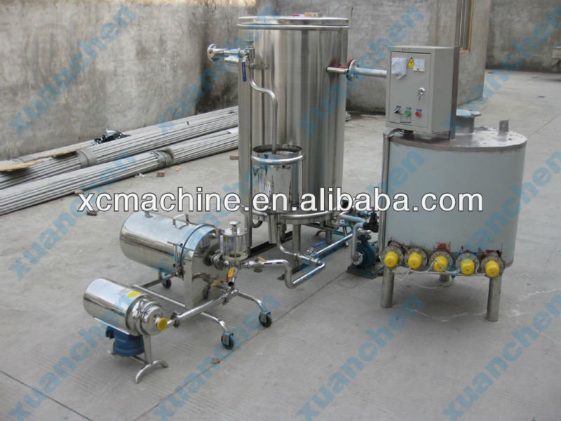 milk pasteurizer UHT machine