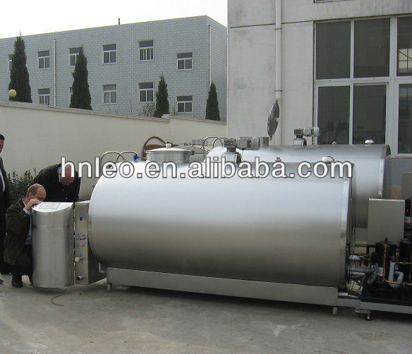 Milk storage tank mill