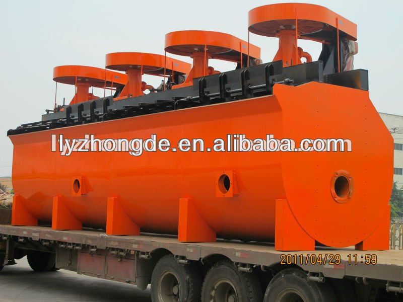 mineral processing equipments of copper ore processing flotation machine for sale with CE&ISO to South America