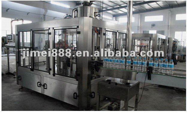 mineral water rinsing capping machine