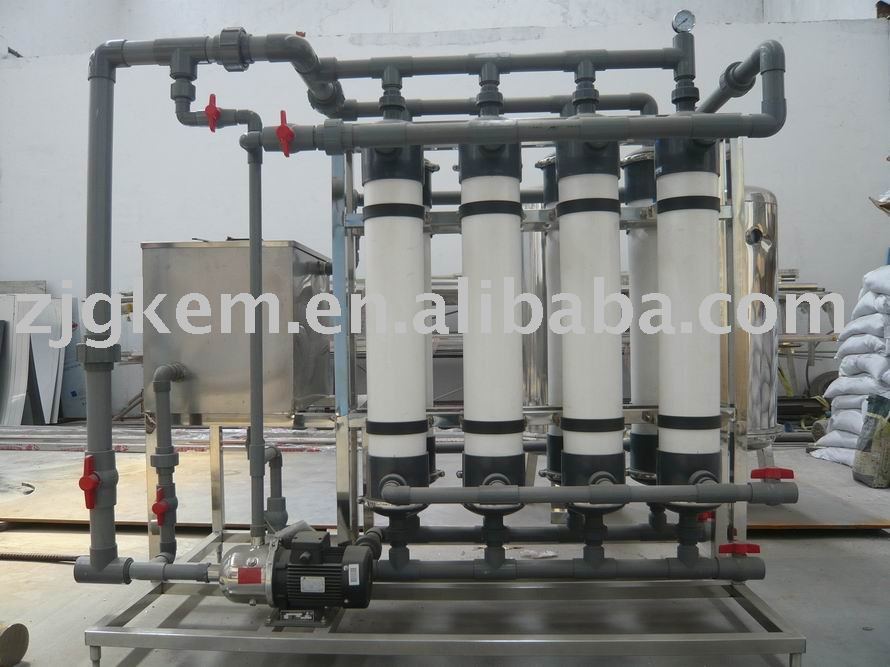 Mineral water treatment device automatic