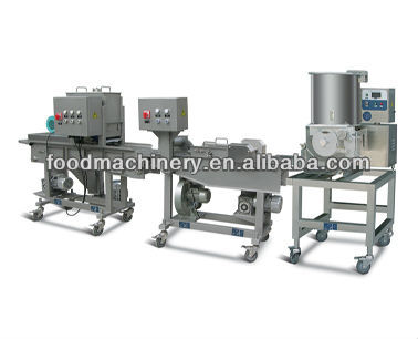 Mini Automatic Hamburger Nuggets Steak Processing Line