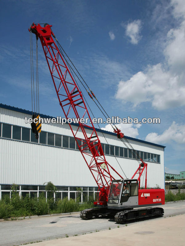 Mini Crawler Crane - FUWA QUY25 25t Lifting Capacity + 28m Height / Cummins 4BTA3.9 Engine