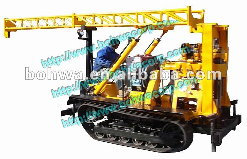 Mini Crawler Drilling Rig 100m Capacity