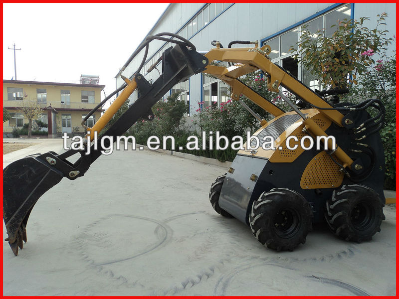 mini digger for garden,mini digger loader,with imported Briggs&Stratton gasoline engine or diesel engine