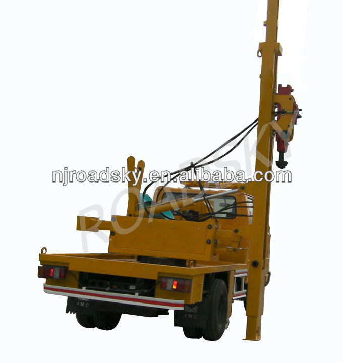 Mini Excavator Post Driver