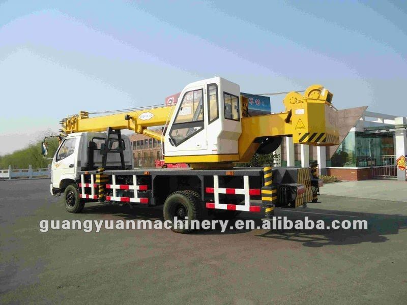 Mini hydraulic tire crane