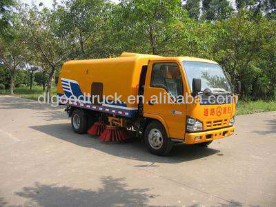 Mini road sweeper truck ISUZU