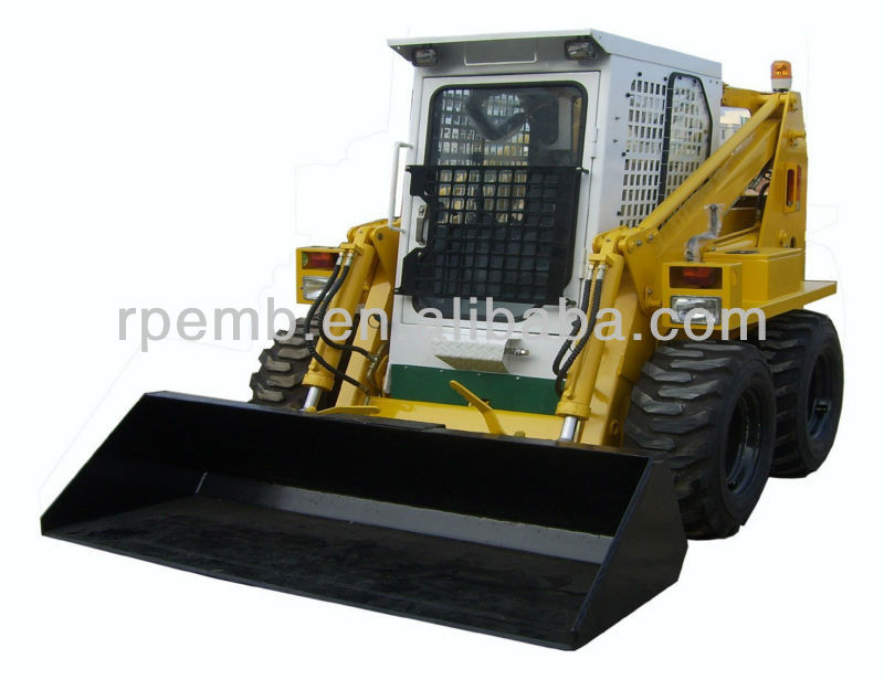 mini shovel loader,3.4T 0.5m3 Bucket,Skid Steer Loader-RJC80 For Sale