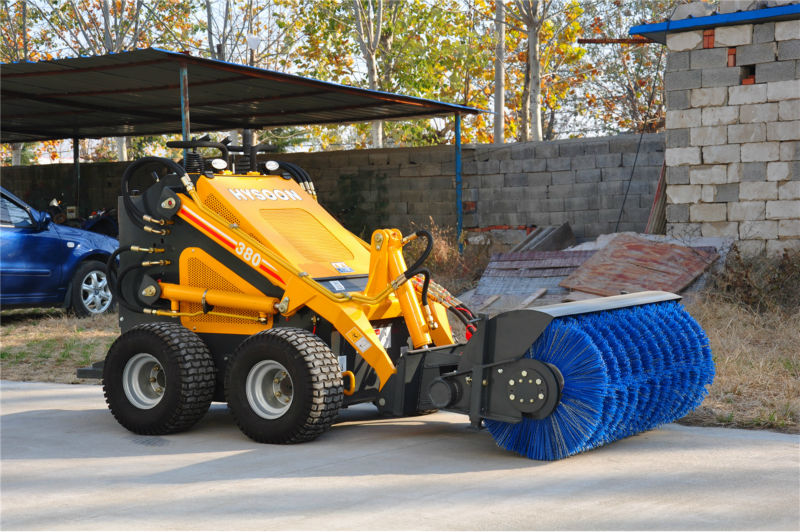 Mini skid loader with 4 in 1 bucket CE