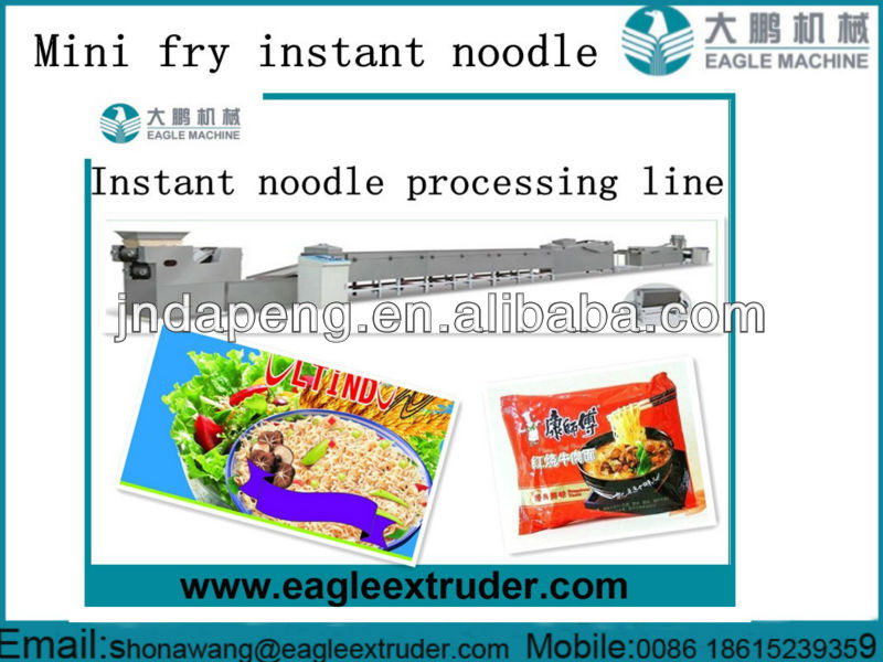 Mini style automatic instant noodle making machine /processing /making machinery/plant