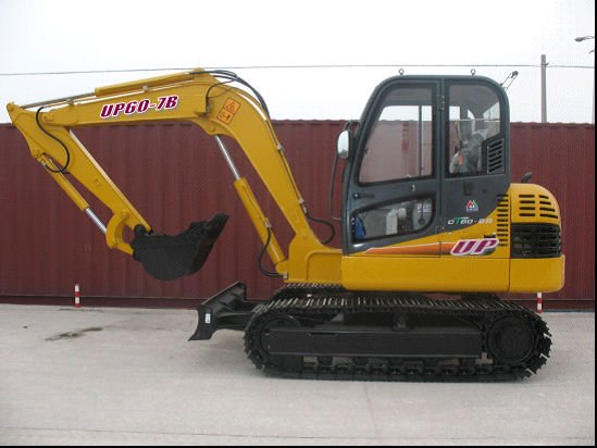 mini tractor excavator new UP60-7B mini excavator/new excavator price with yanmar engine for hot sale