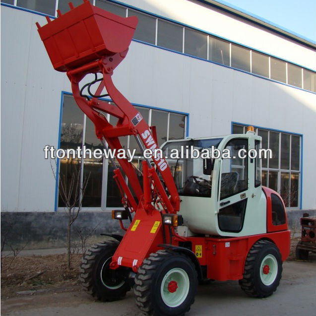 mini wheel loader swm610 with CE