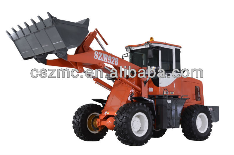 mini wheel loader zl-12 Hydraulic 1200KG with Euro III engine