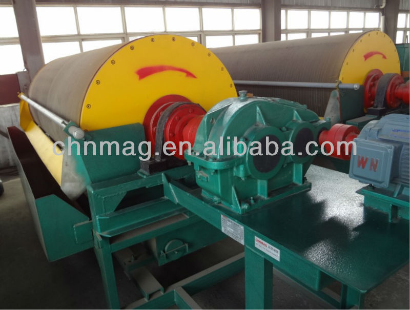 Mining Wet Magnetic Drum Separator